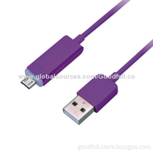 LED Data Cables for iPhone, OEM Manufacture